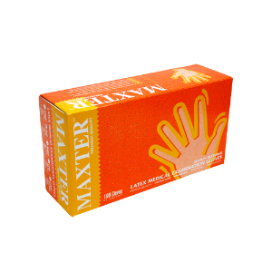 Maxter Latex Powder Free Glove